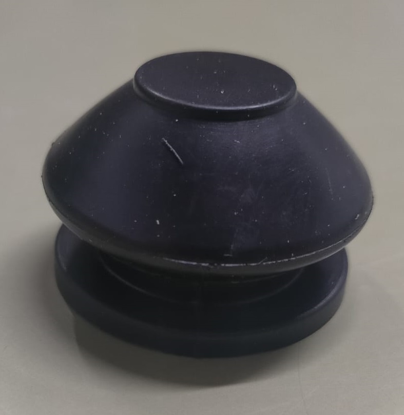 PULSADOR DE GOMA NEGRO DST